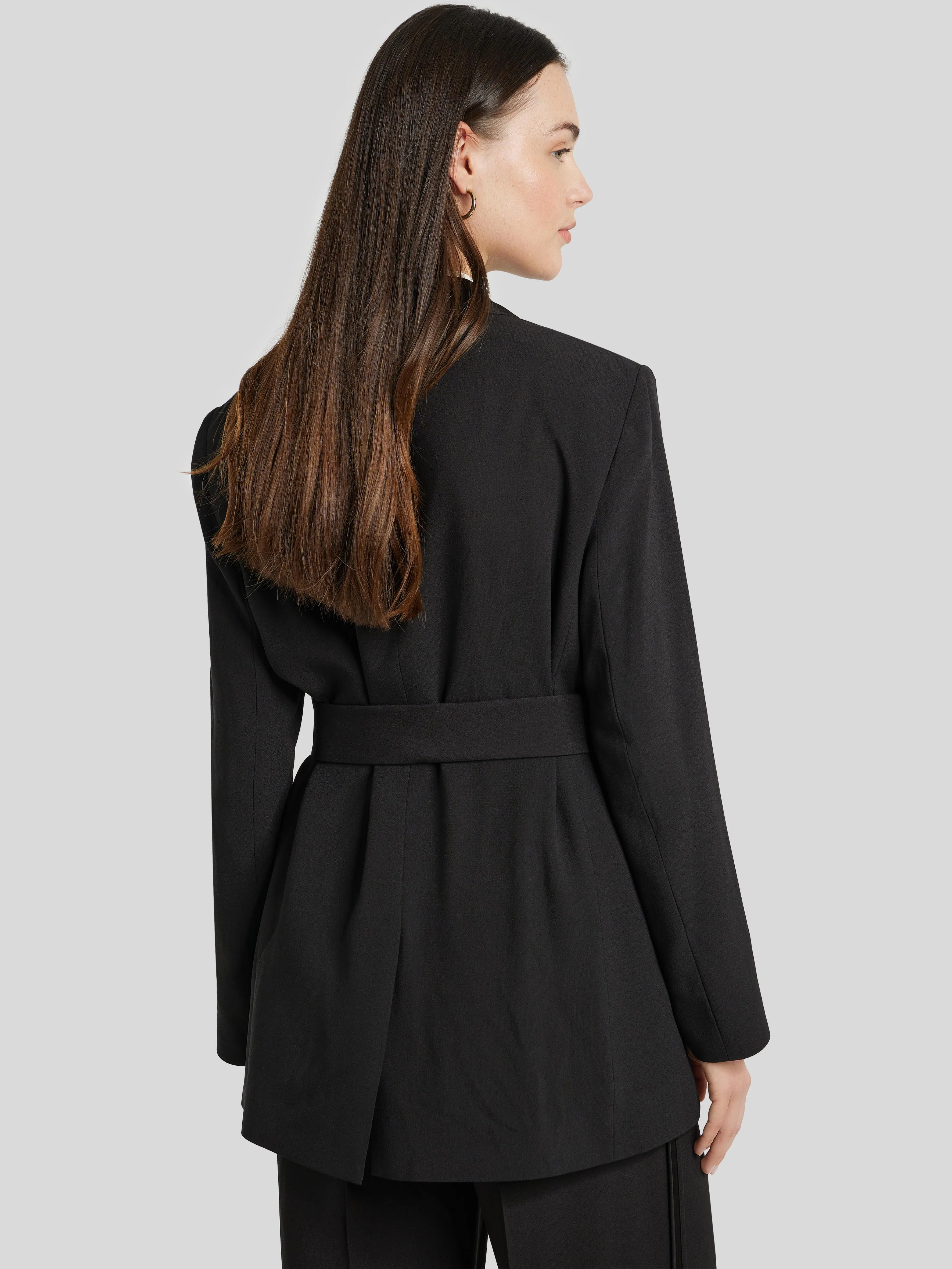 Blazer mit Gürtel