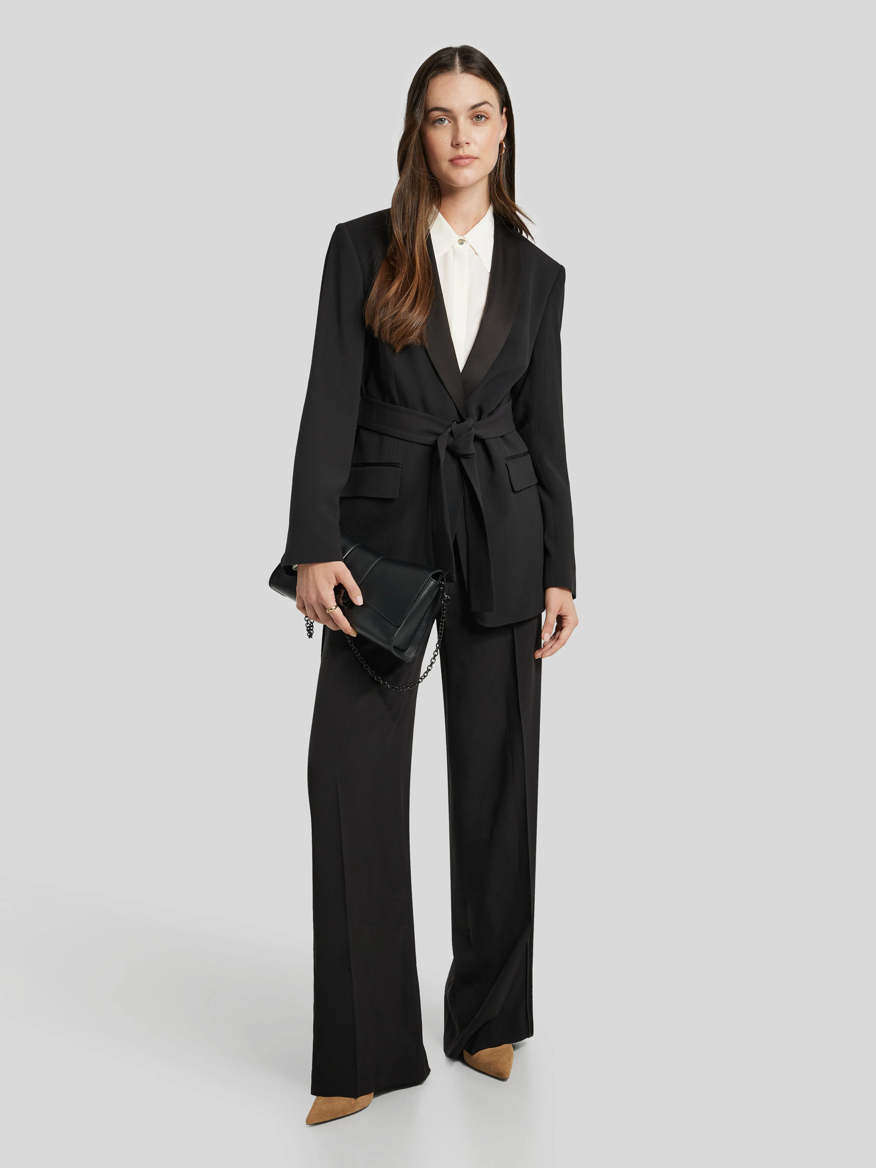 Blazer mit Gürtel