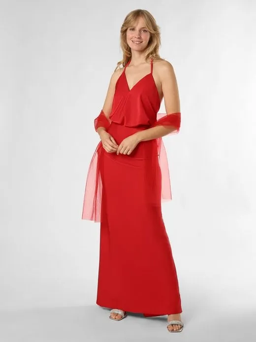 Damen Abendkleid mit Stola