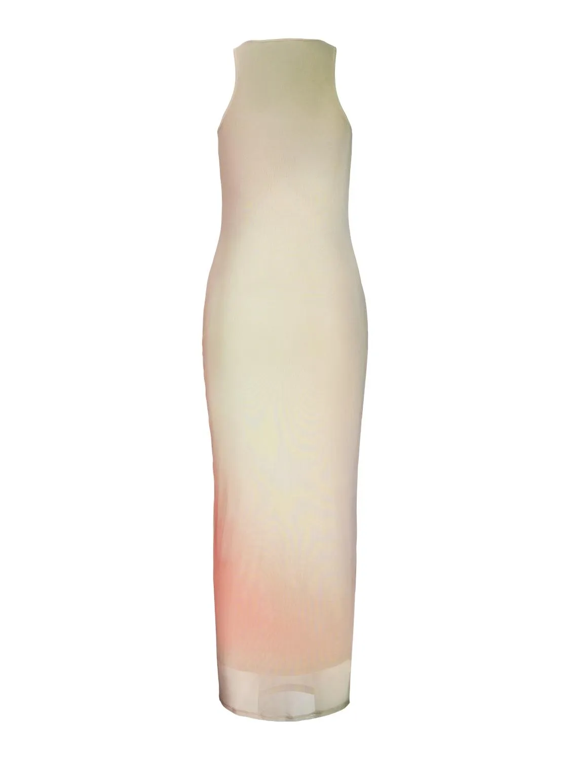 JXELINA SL SLIM LONG MESH DRESS WVN
