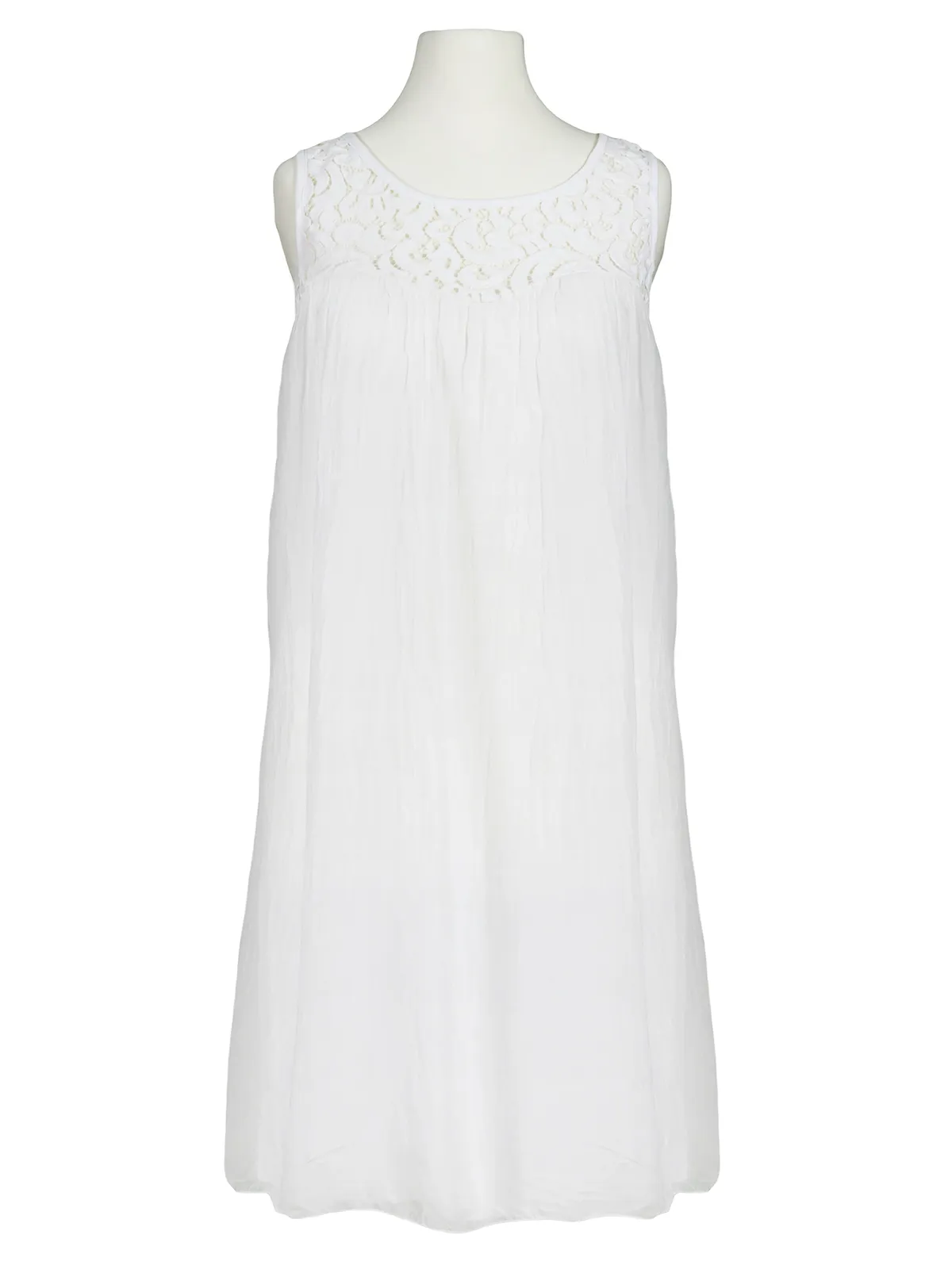 Long Tunika Seide für Damen in  weiss von Montan