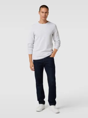 MCNEAL Strickpullover mit Rundhalsausschnitt (silber melange) online kaufen