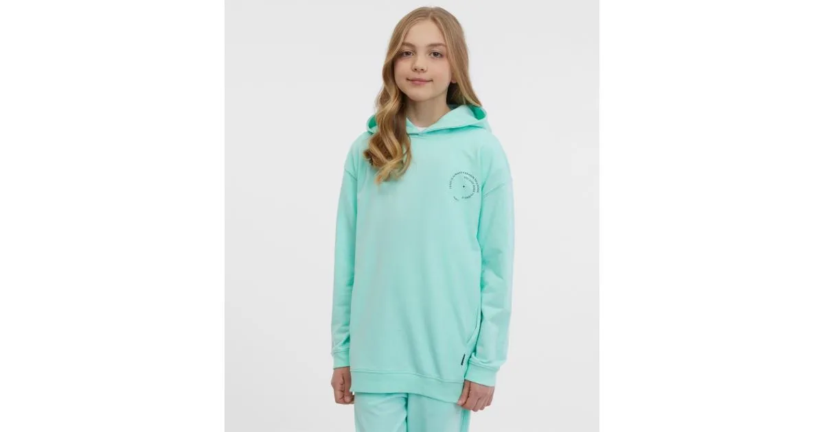 Mädchen-Sweatshirt PEPPA SAM 73 grün 152