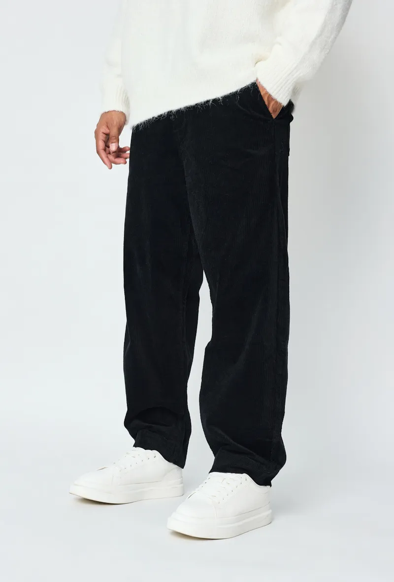 Schlichte, gestreifte Hose