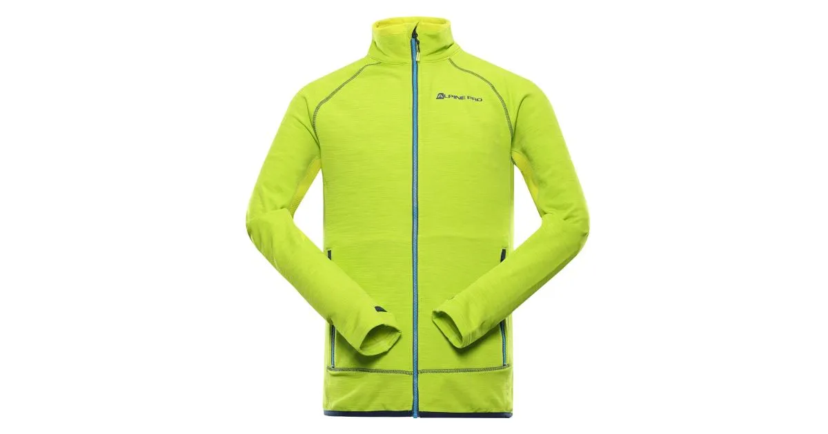 Schnelltrocknendes Herren-Sweatshirt ALPINE PRO ONNEC grün 3XL