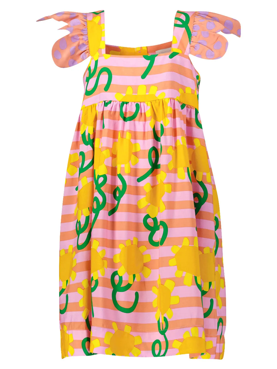 Stella McCartney Kids dress Fuchsia