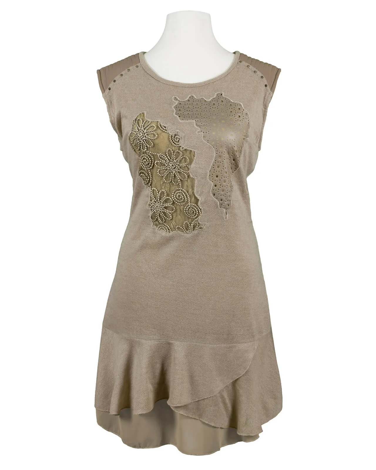 Tunika Kleid für Damen in  beige von Exquiss's Paris
