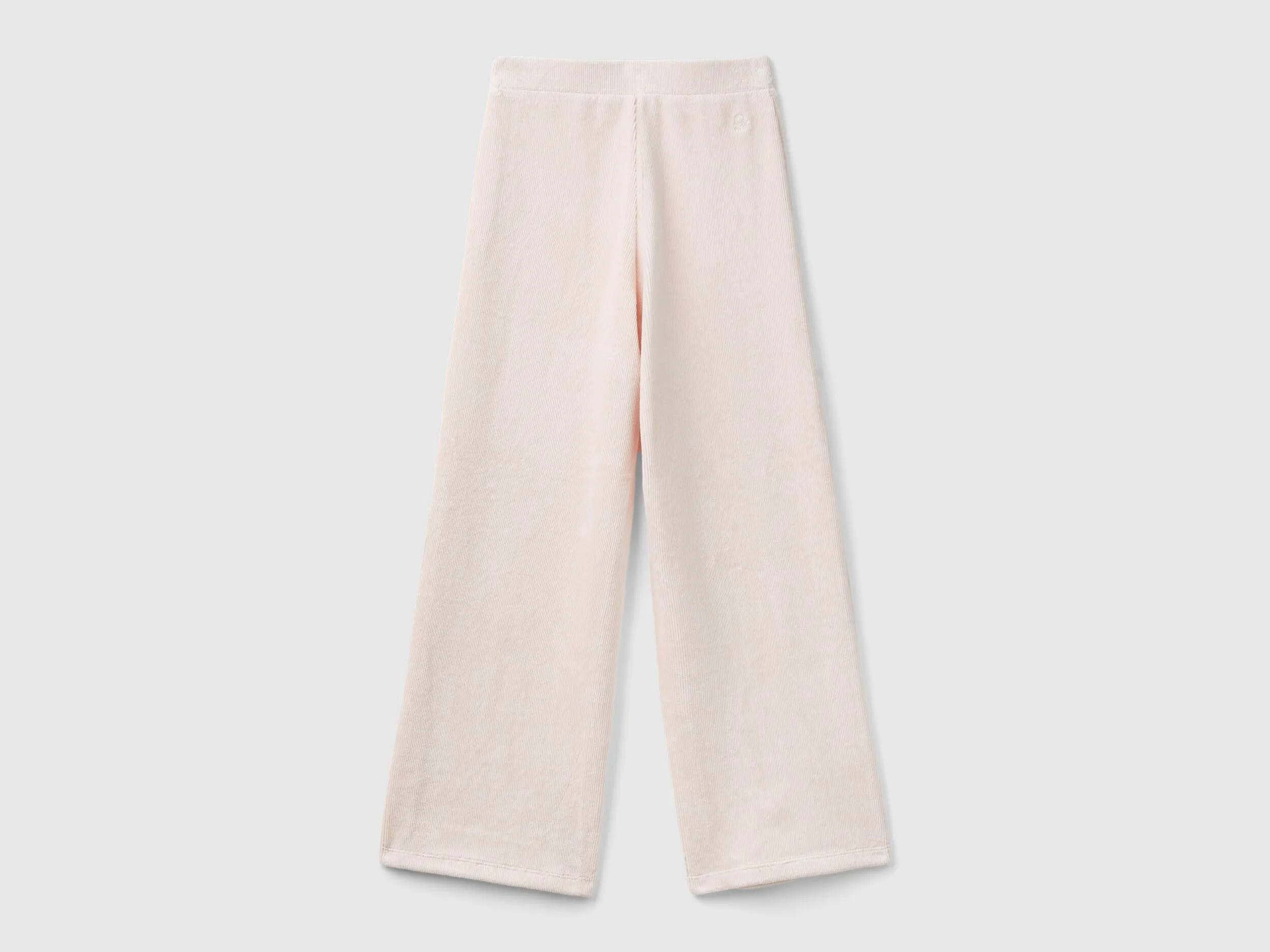 Weite Chenille-Hose